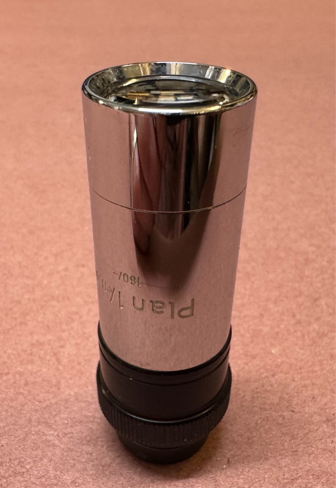 ZEISS Plan 1.0X/0.04 Microscope Objective Lens 160mm