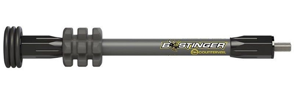 @NEW@ B-Stinger 6" MicroHex Stone Gray Stabilizer! bee compound bow MHX06GY