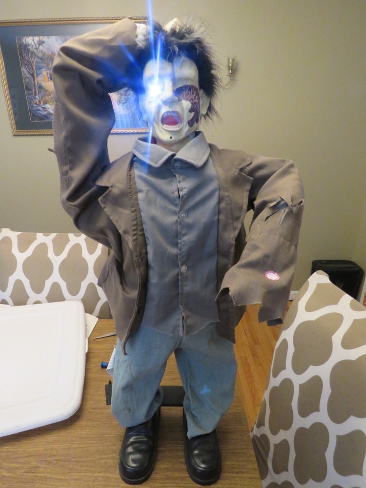 Motion Activated Frankenstein Halloween Decoration