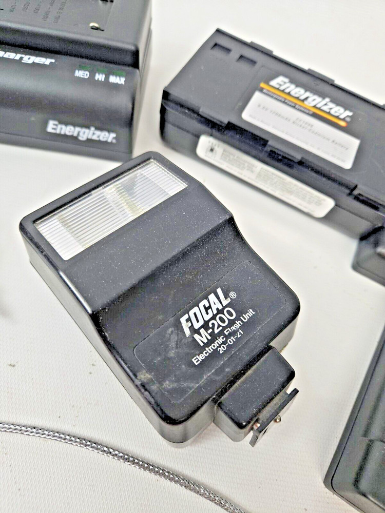 Camera Battery Chargers Flash Comcast Power Lot Untested
