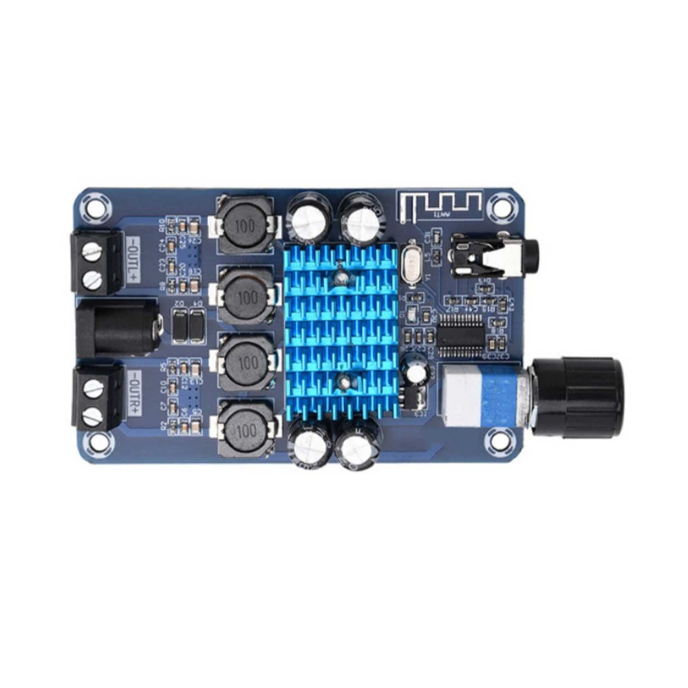 2-4 Ohm Digital Power Amplifier Board Class D Bluetooth 50W*2 Audio
