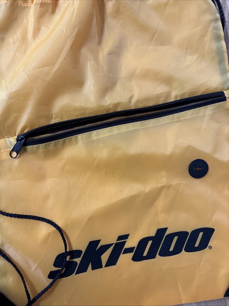 Ski Doo Bag String Bag Backpack 17.5”x13.5”