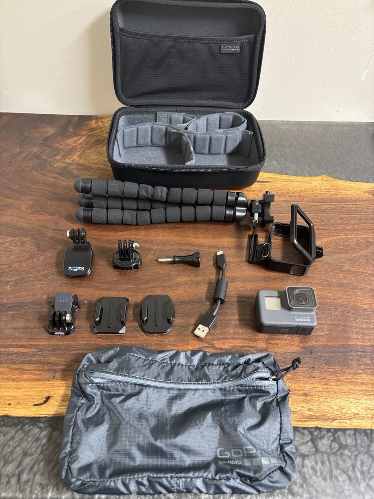 GoPro HERO5 Camera Accessory Bundle with Case, Mounts, Battery, SanDisk microSD