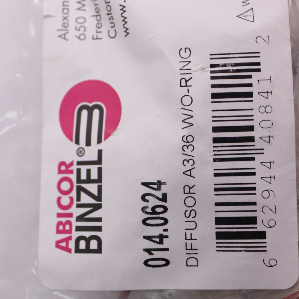 (10-Pk) Abicor Binzel Diffusor w/o O-Ring 014.0624
