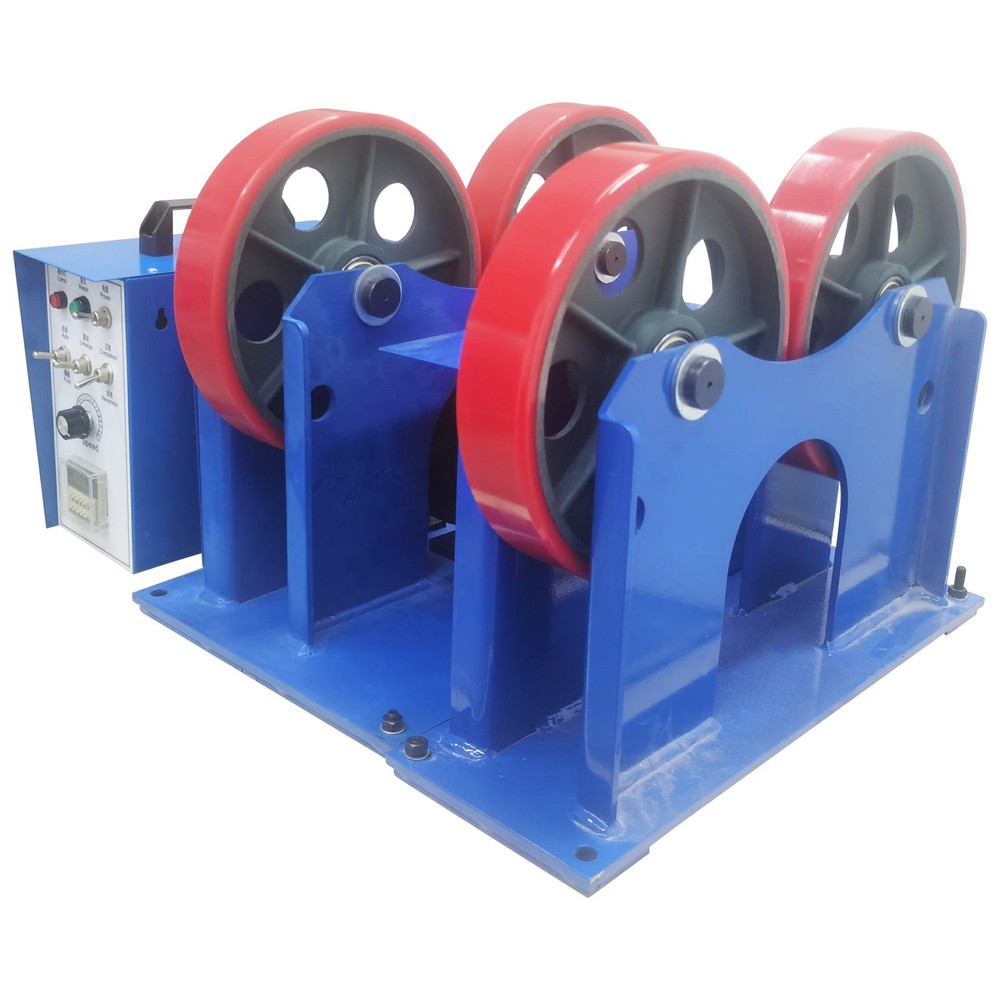 2200lbs Timer-Controlled Welding Turning Roller Welding Rotator 0.79''~31.5''