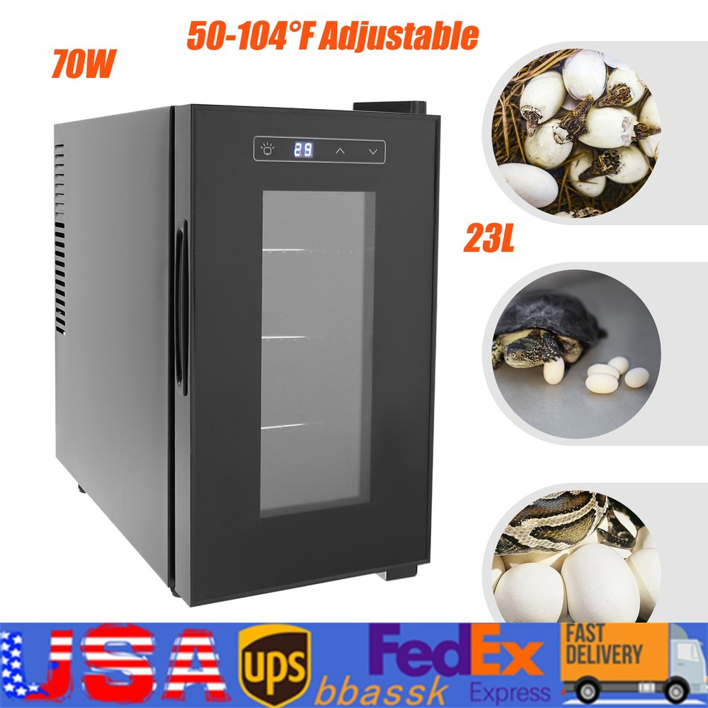 110V Automatic Digital Hatched Incubator Reptile Chameleon Lizard Egg Incubator