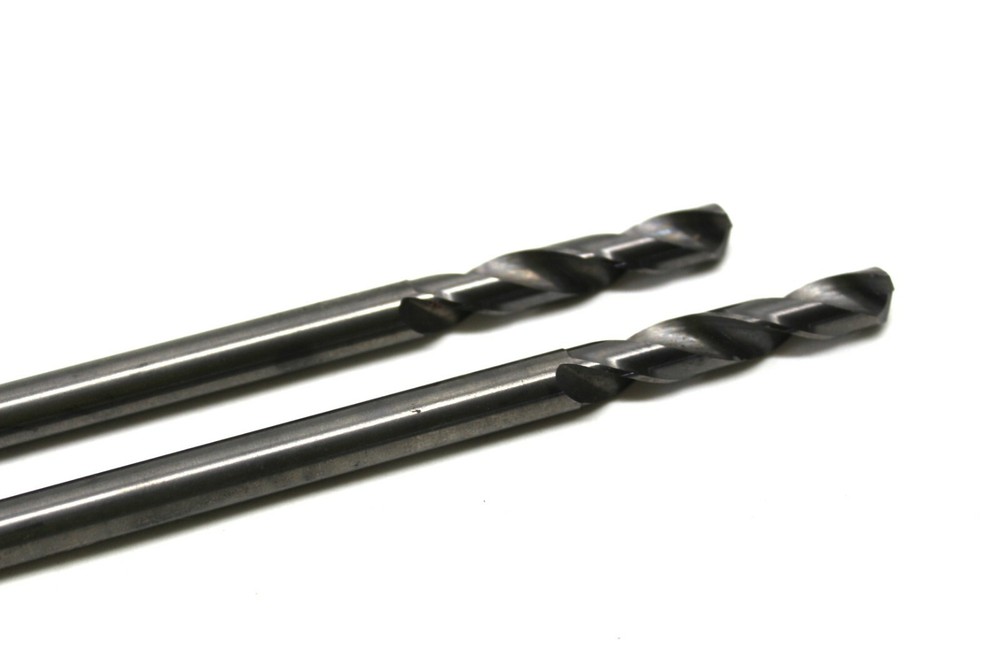 3/8" carbide extension Aircraft drill bit 12" 2 flute 2pk