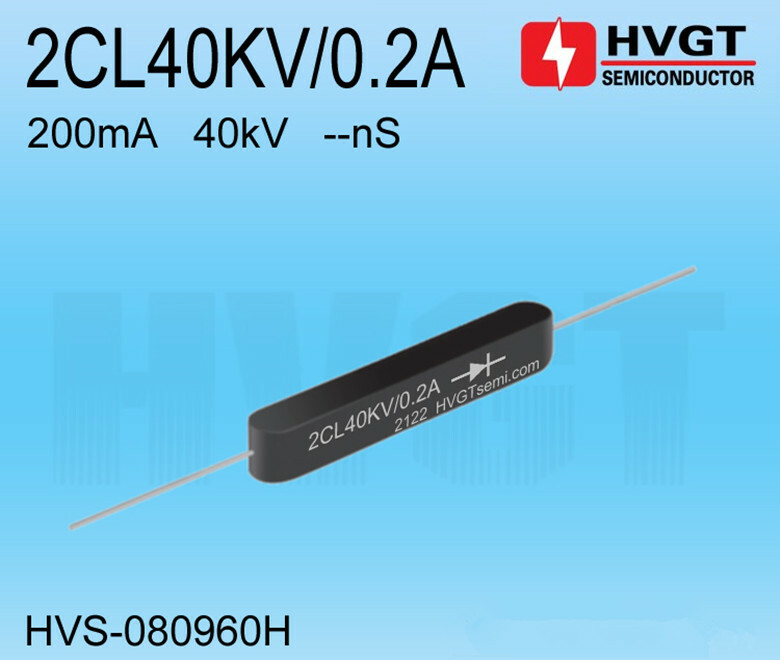1pcs HVGT High Voltage Rectifier Silicon Stack 2CL40KV/0.2A 200mA 40KV Diode