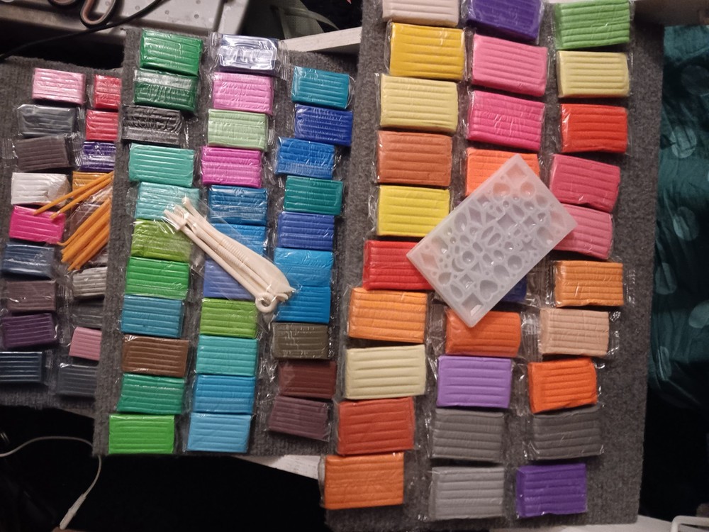 Polymer Clay Bundle Kit Lot Accessories