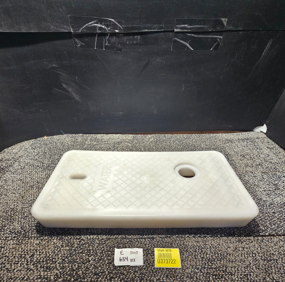 Rectangular Water Meter Box Lid Only 20.5" x 10.5" White, Polymer