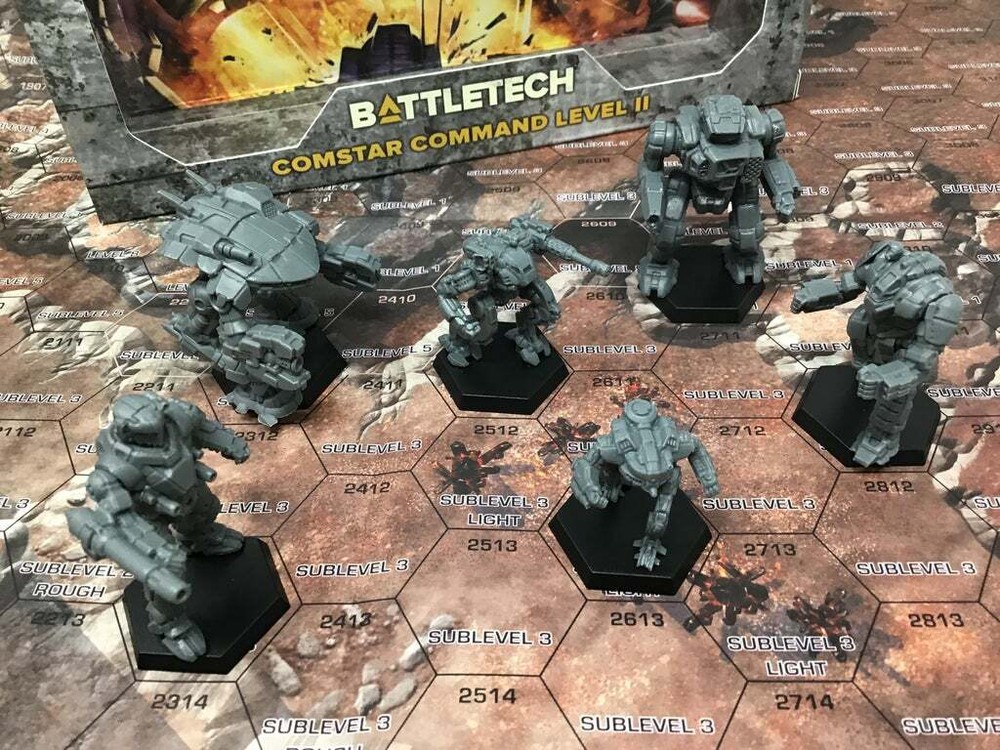 Battletech Comstar Command Level II Catalyst King Crab Highlander Mercury Knight