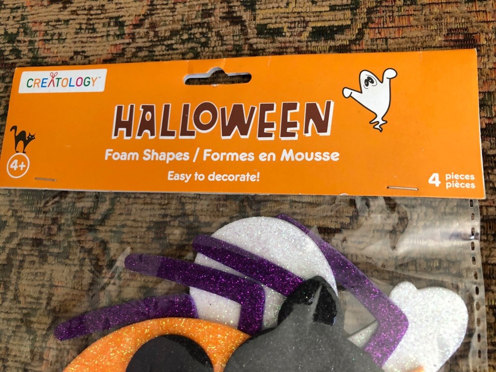 Creatology Halloween Foam Shapes 3 pieces