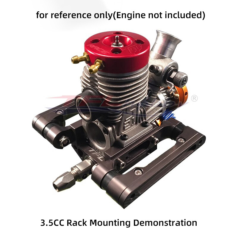 3.5CC Engine Mount complete set with 32T Rubber Teeth and 18T for RC Models