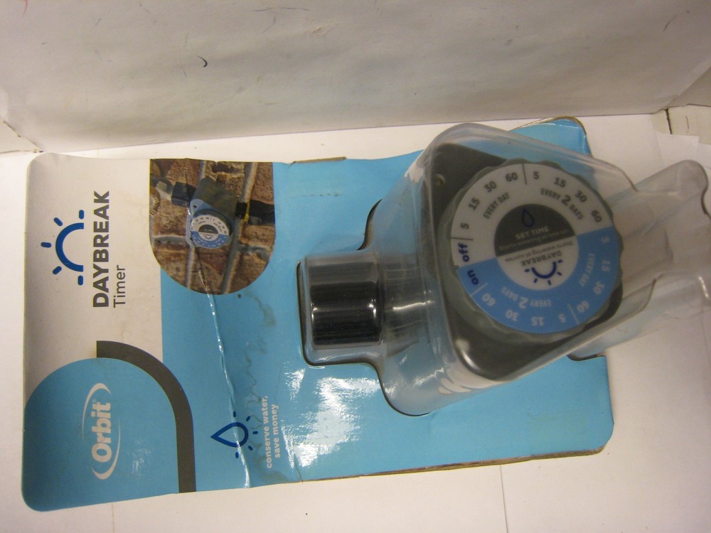 Orbit Daybreak Programmable Watering Hose Timer 62150 New distressed Package