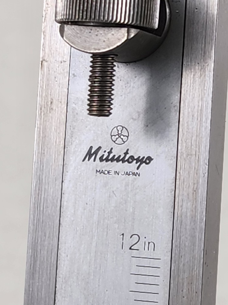 MITUTOYO VERNIER HIGHT CALIPERS 18" STAINLESS 20ºC