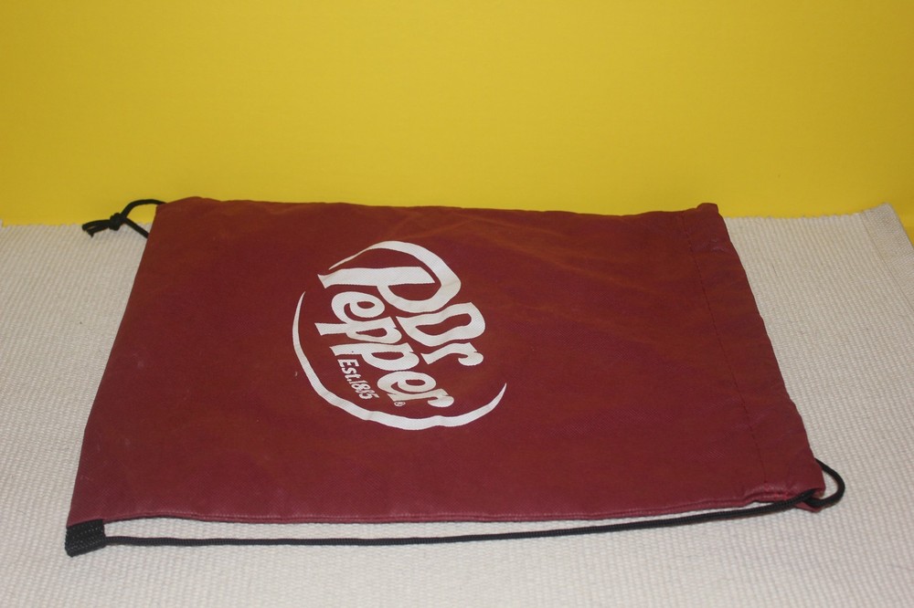 DR PEPPER DRAWSTRING. READ THE DESCRIPTION.