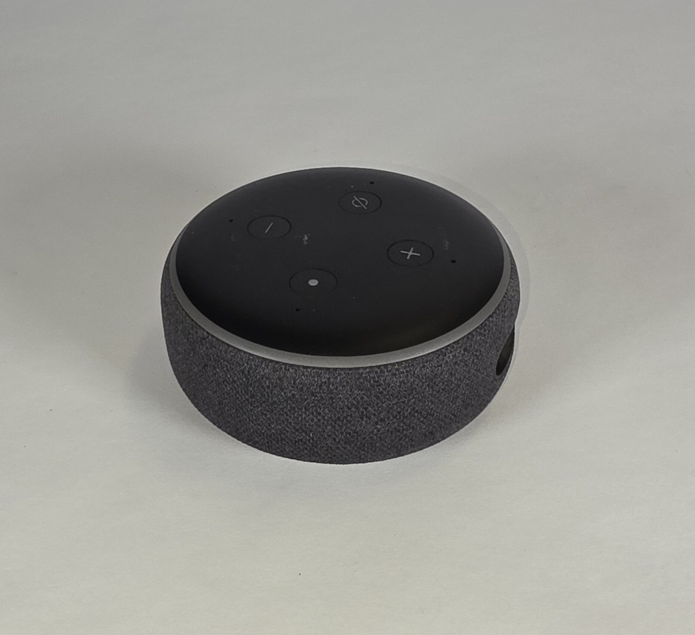 Amazon Echo Dot 3rd generation smart speaker gray C78MP8 with power supply