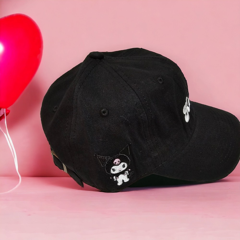 Sanrio Kuromi Black Baseball Cap