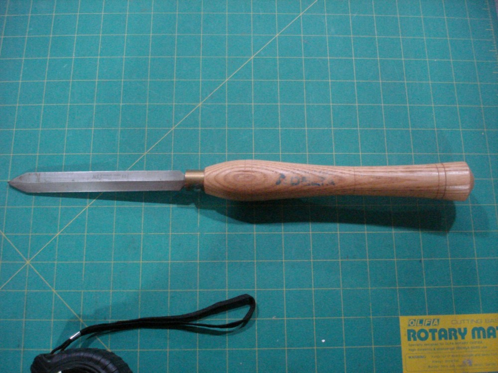 ROBERT SORBY 3/16  5 MM DIAMOND PARTING TOOL GENTLY USED EXCELLENT CONDITION