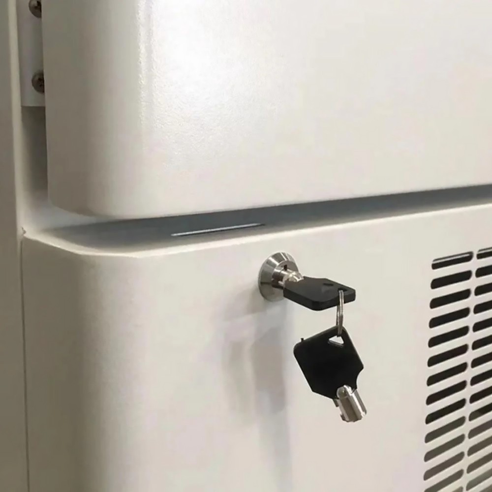 Tool Box Lock with Keys Replacement Cylinder For Tool Storage Cabinets Drawers