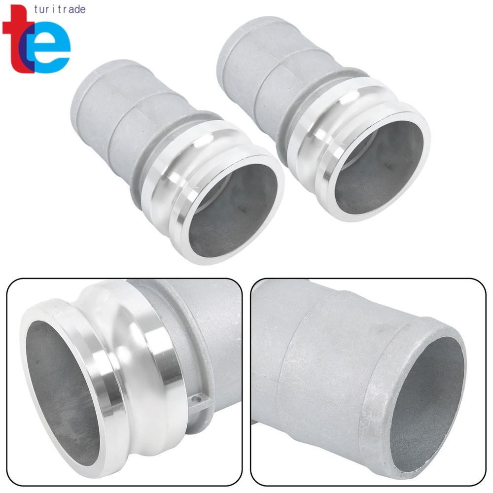2 Pack Quick Release 3 Inch Type E Camlock Coupler Aluminum Durable