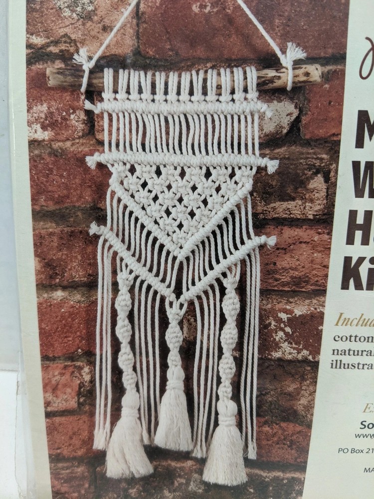 Make-rame Macrame Wall Hanging Kit MWH016
