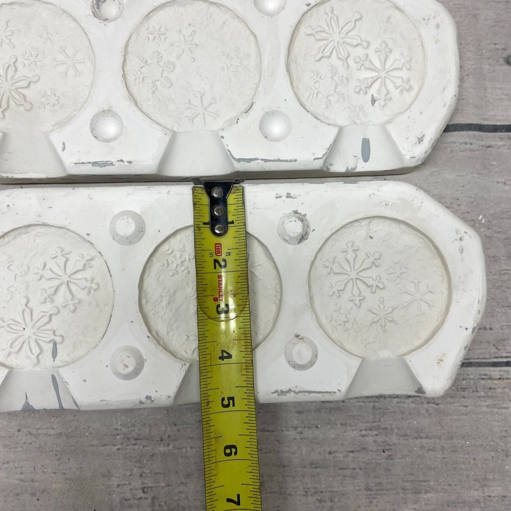 Dona’s Molds Ceramic Casting Mold Snowflake Impression #D-1808