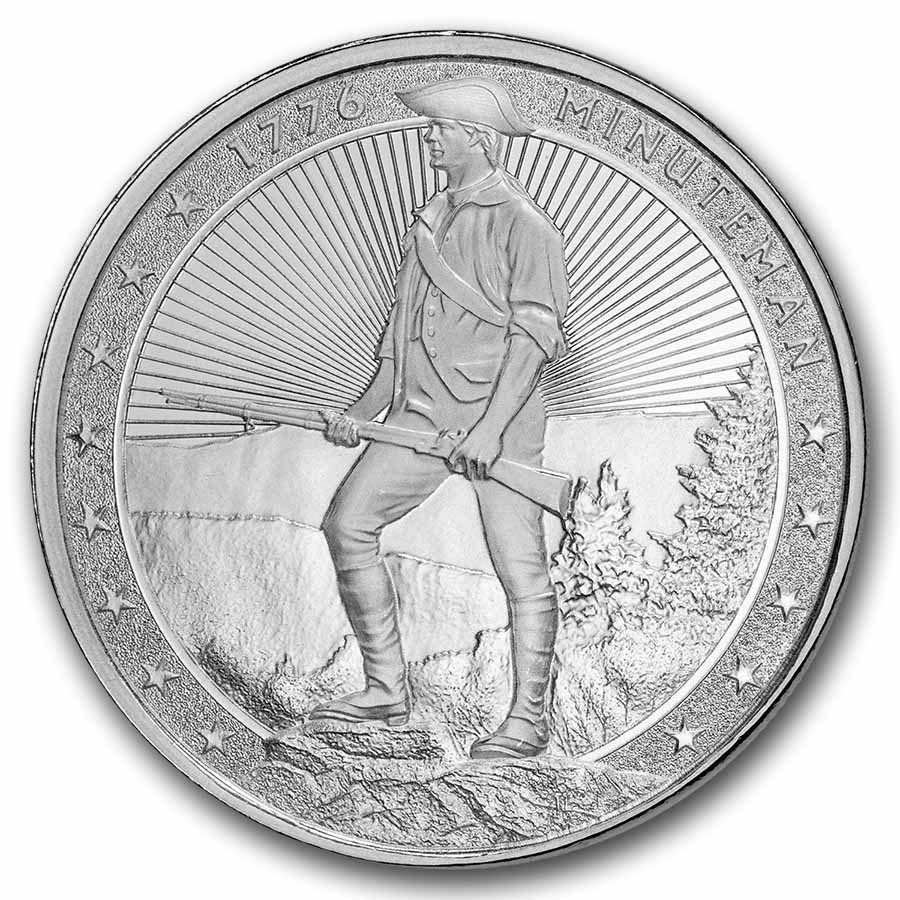 1 oz Silver Round - Minuteman