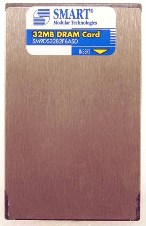 Smart Modular SM9DS3282F6-ASD 32MB DRAM Memory Card
