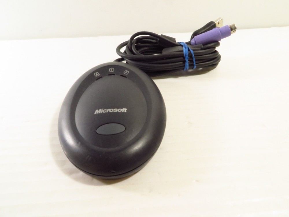 Microsoft 1019 Wireless Optical Desktop Mouse/Keyboard Receiver 2.0A Black