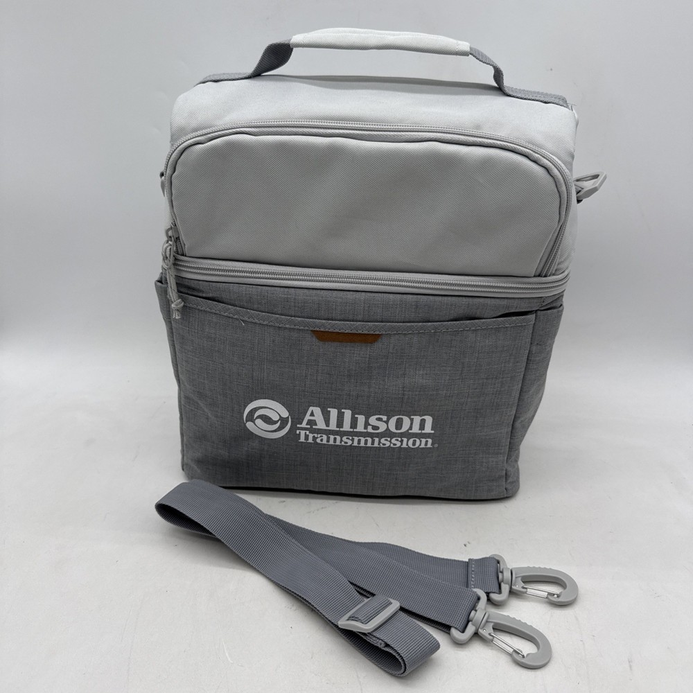 Allison Transmissions Cooler Bag Gemline Gray Soft Case Shoulder Strap NWOT
