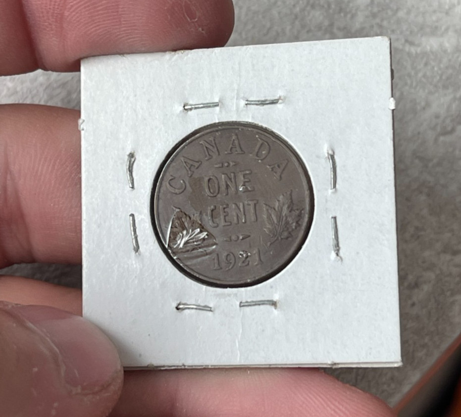 1921 Canada Small Cent - Residue L2