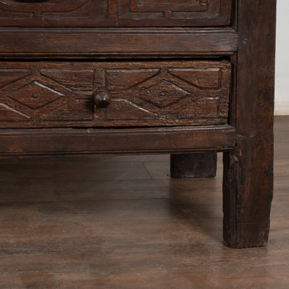 17th Century Chestnut Console Buffet Sideboard from Portugal