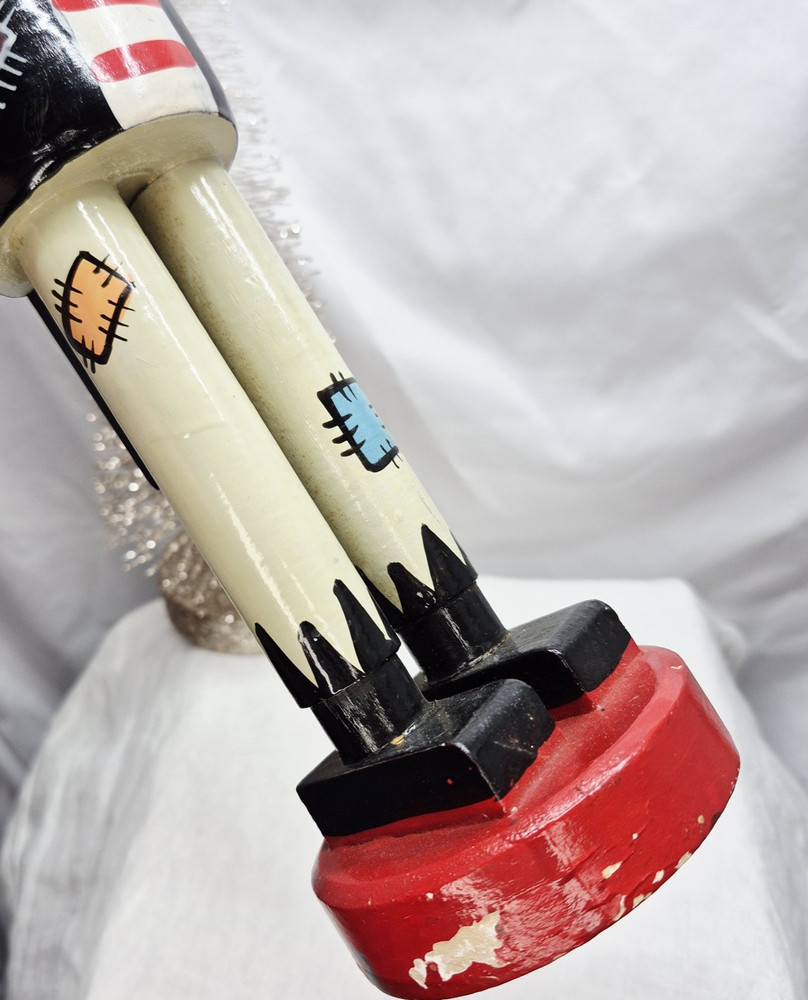 13.5” Wooden Nutcracker - Frankenstein - multicolored