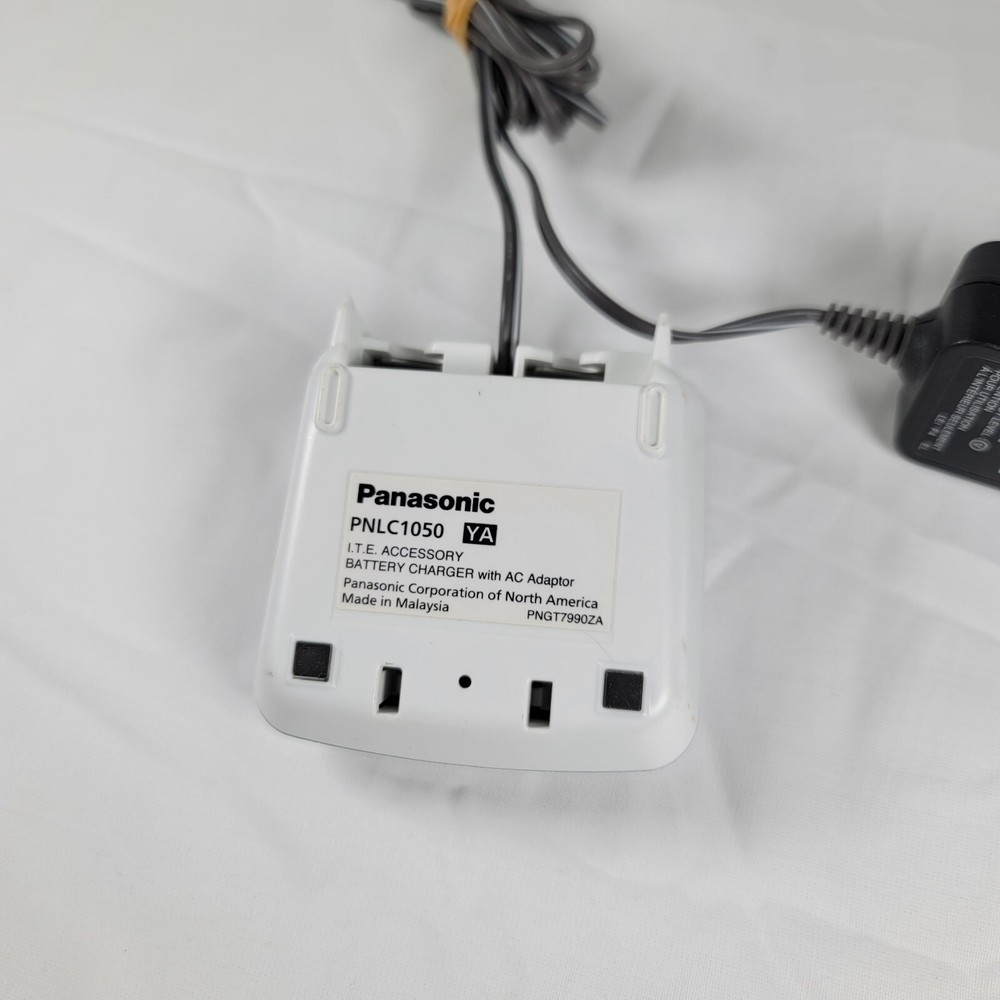 Panasonic PNLC1050 YA Silver Base Charger Stand + Adapter PNLV233 Replacement