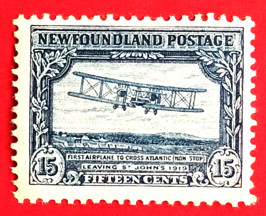 Canada Newfoundland #180 (wmk'd) Labrador Publicity Issue 3 First Flight MNH