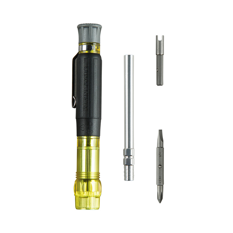 Klein Tools 32613 HVAC Pocket Screwdriver 3-in-1