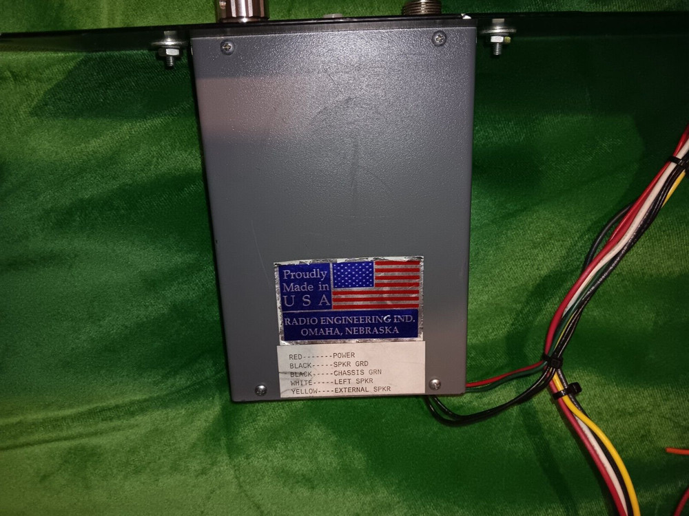 Radio Engineering Ind Inc Single Channel Unit Model : 760211 PA System .