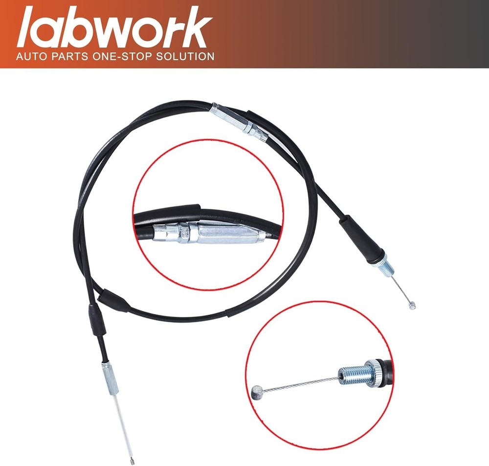 Throttle Cable Line Replacement for Yamaha Bear Tracker 250 Wolverine 350 Kod...