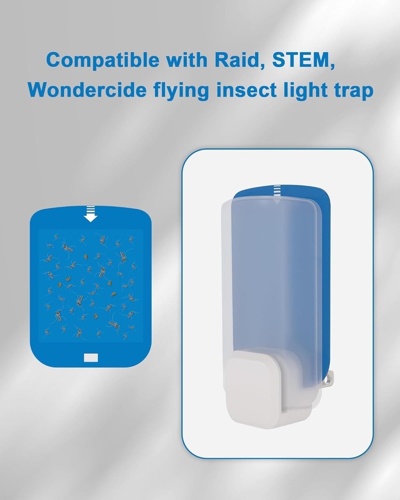 6 Pack Refill Cartridges Compatible with Raid Plug-in Blue Light, Refill Glue...