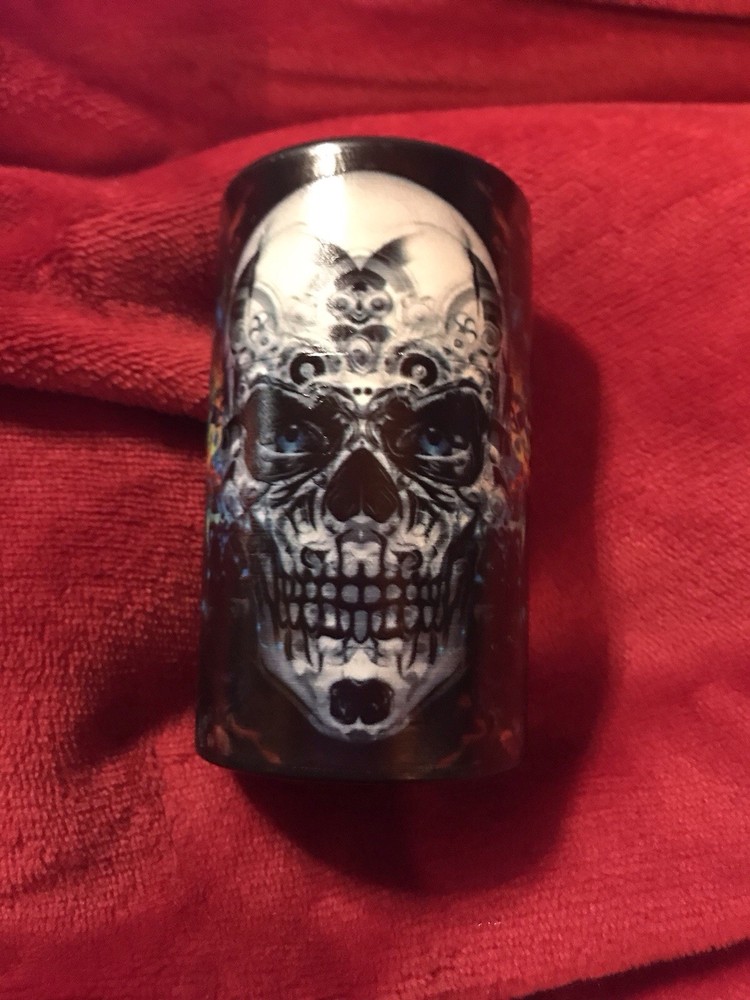 Skull Themed Stash Jar.