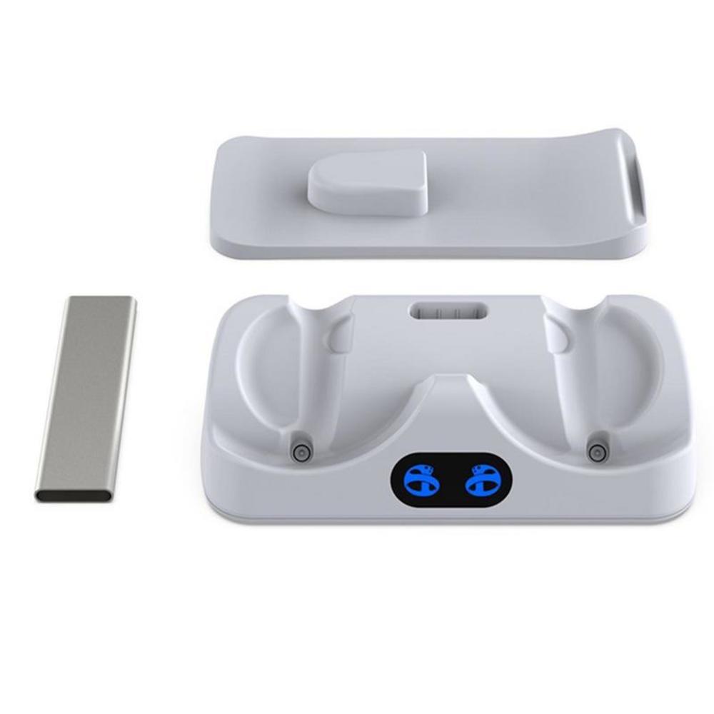 Charging Station Stand Headset Display Rack for Playstation VR2 Controllers Dock