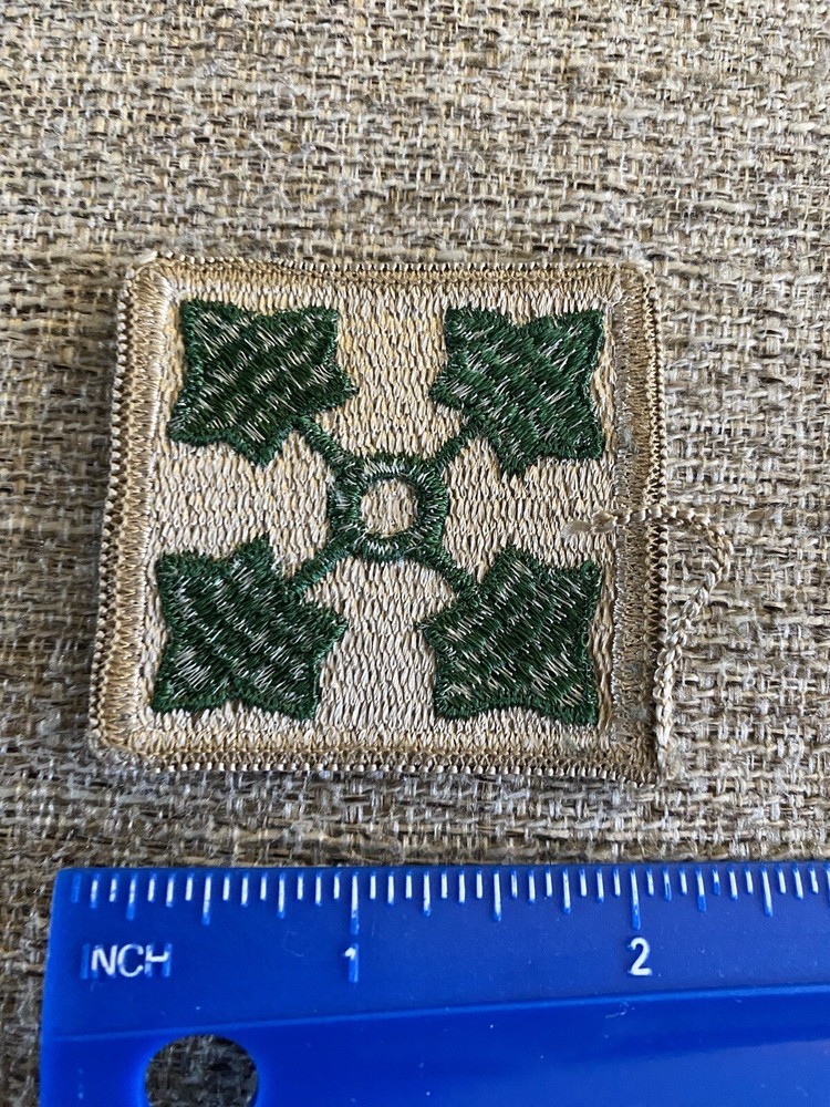 US Army 4th Infantry Division Patch INV4811