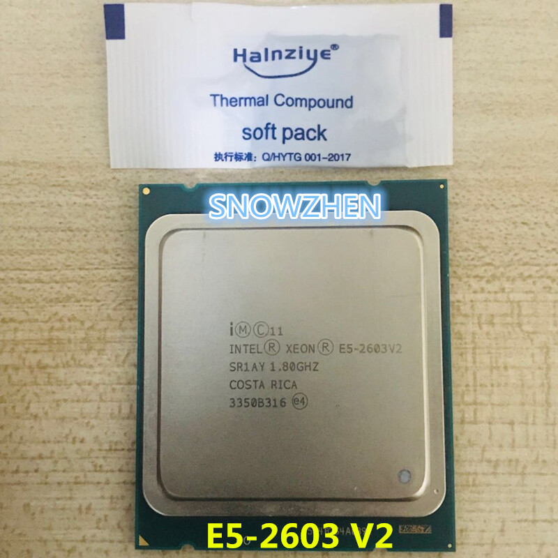 Intel Xeon E5-2603 V2 CPU 1.80GHz 10M Quad Core SR1AY Socket 2011 Processor