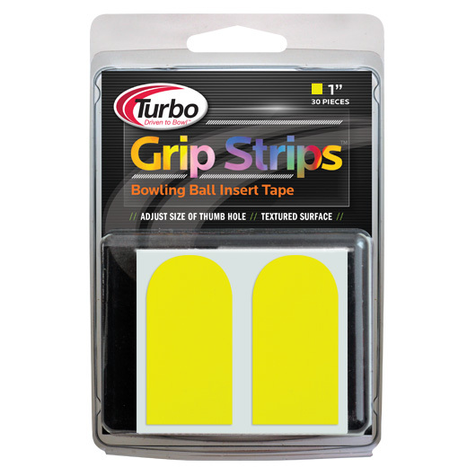 Turbo Grip Strips 3/4" Yellow Insert Tape 30 pc