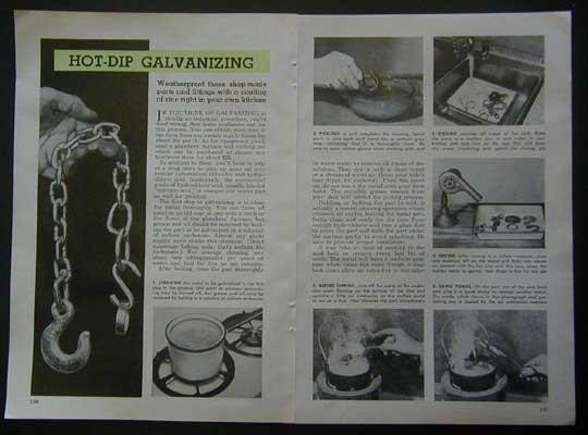 Galvanizing Hot-Dip Small Shop How To Information