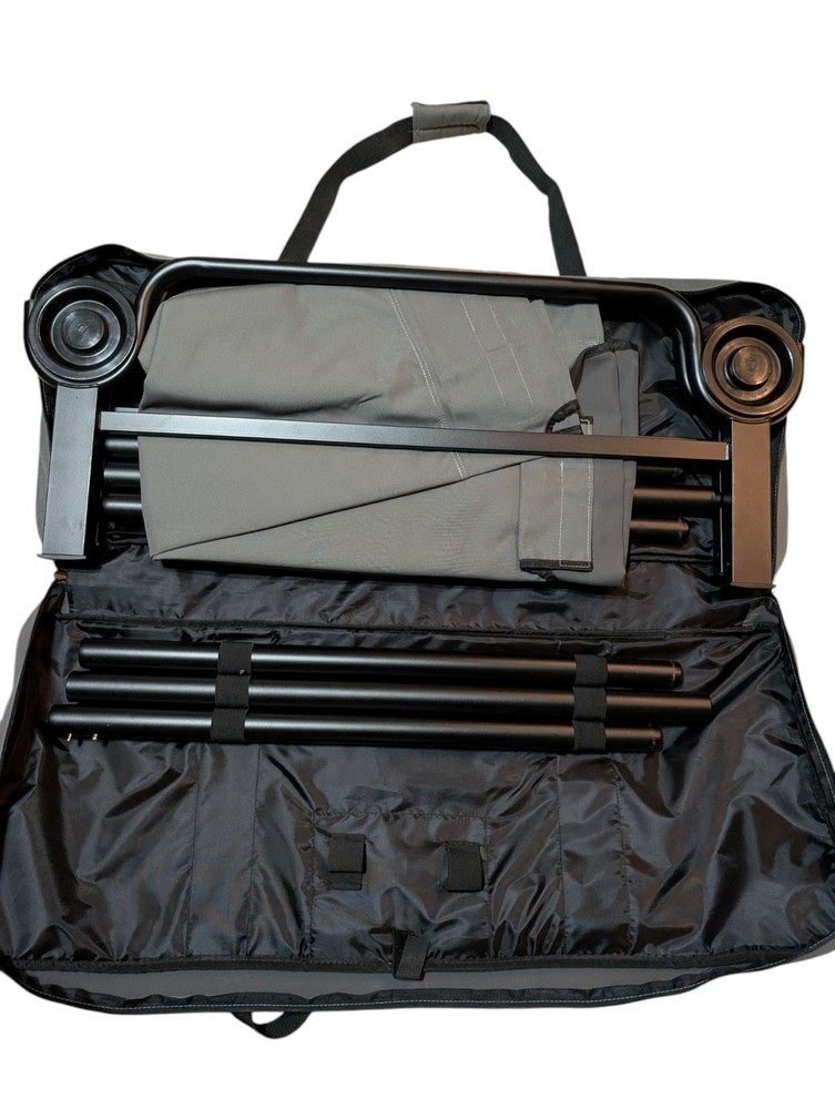 Disc-O-Bed Single Cot, Portable Sleep Solution for Tents, Cabins, XL (Open Box)