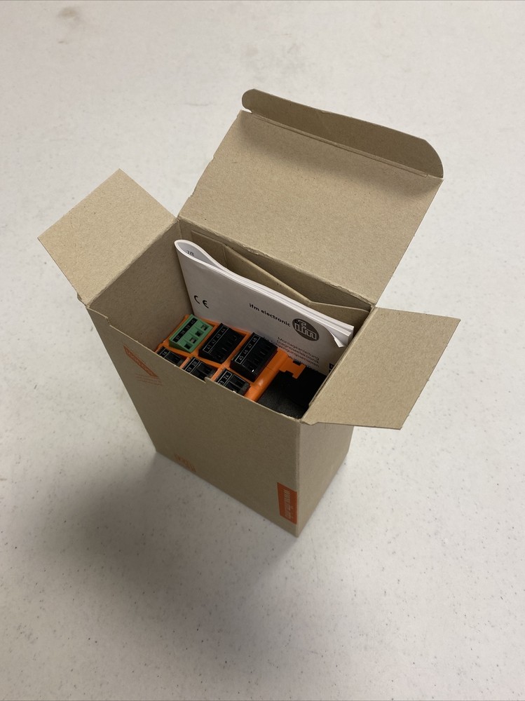 New IFM EFECTOR VSE100 800 Vibration Diagnostic Sensor Controller, K AB 0812