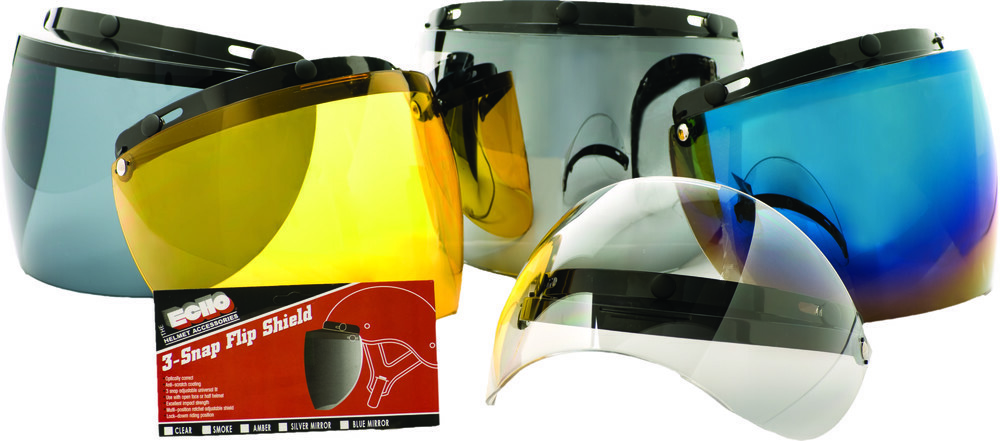Echo 3-Snap Flip Shield (Clear)
