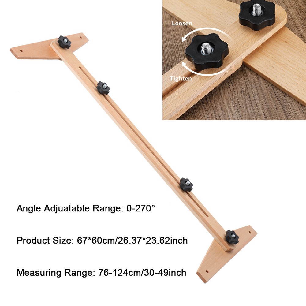 Stair Tread Template Tool “Solid Metal Stairs Jig For Accurately Measuring Angle